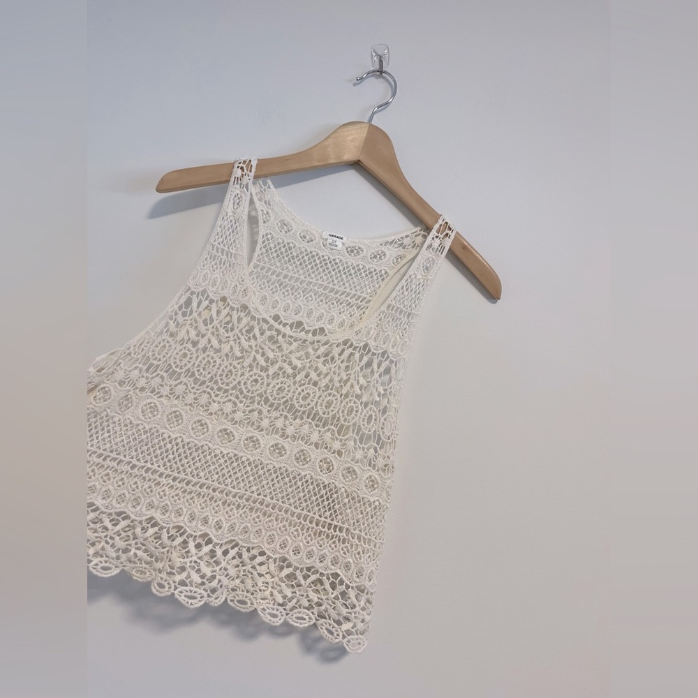 Boho style crochet top